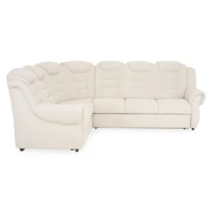 VELDEN Beige Left/Right Extendable Corner Sofa