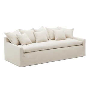 Beige Fabric Sofa 230 cm Zenira by Kave Home