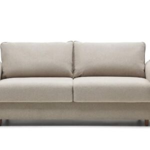 Beige Fabric Sofa Bed for 2 People – Carlota by Kave Home