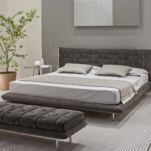 Bed Muzzle Platinum Grey 180x200